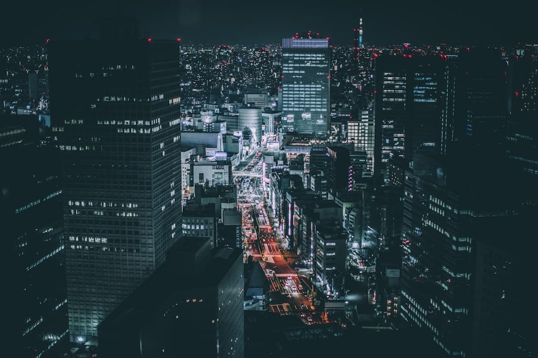 日本の夜景の画像